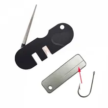 

Pocket Knife Diamond Outdoor sharpener Tool Scissor Sharpen Fish Hook Tungsten Ceramic Whetstone Camp Hunting portable Sharpener