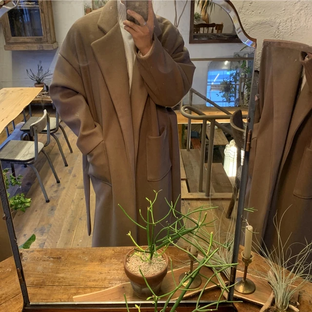 ATHA 19AW Double Melton Maxi Coat ロングコート ATHA 19AW Double Melton Maxi Coat ロングコート