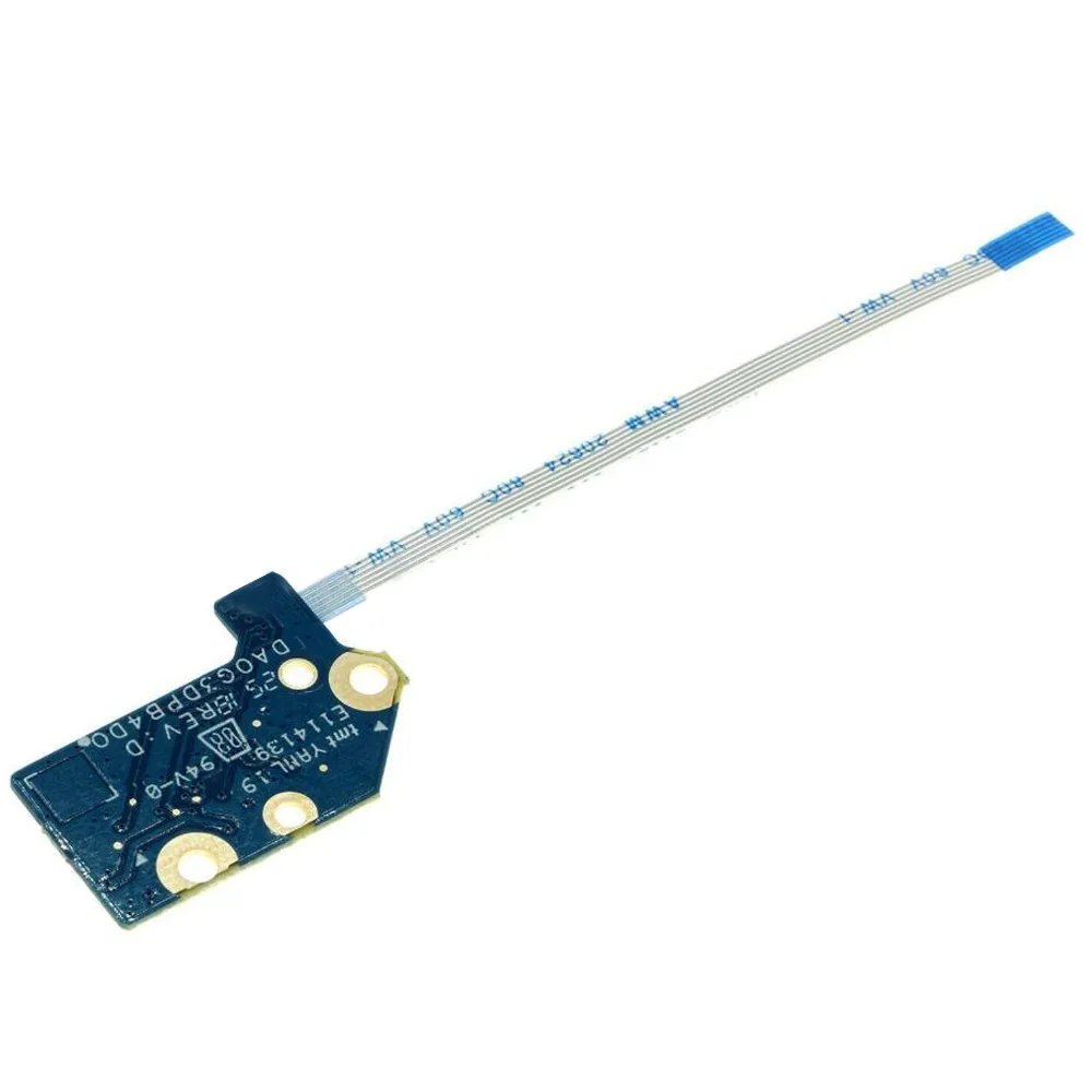 

New POWER BUTTON SWITCH BOARD WITH CABLE For HP OMEN 15-DC Series DA0G3DPB4D0
