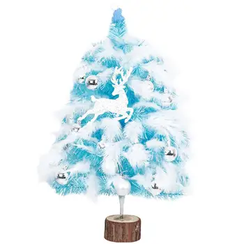 

1 Set Feather Xmas Tree Chic Fine Safe DIY Gift Tool Ornament Decor