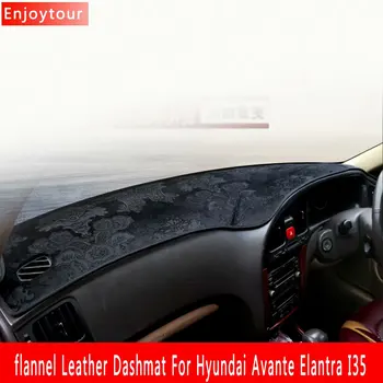 

Flannel Dashmat Dashboard Cover Dash Car Mat Carpet Car-styling For Hyundai Avante Elantra I35 2000 2001 2002 2003 2005 2006 RHD
