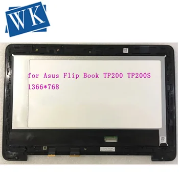 

For Asus Transformer Flip Book TP200 TP200S TP200SA LCD Display Touch Screen Digitizer Assembly with Bezel free shipping