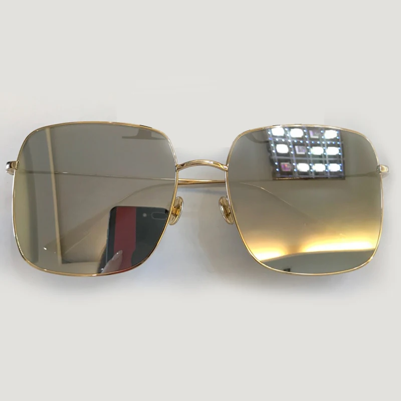 No4 Sunglasses Квадратные Солнцезащитные очки для женщин, фирменный дизайн, высокое качество, Oculos De Sol Feminino, защита UV400, линзы, очки, сплав, оправа, UV400 линзы - Цвет линз: No4 Sunglasses