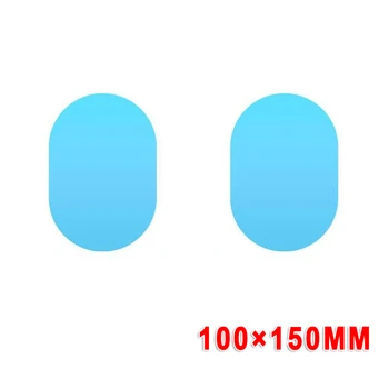 

Truck Mirror Side Film Protects Clean 4Pcs Exterior Accessories Car Light Blue