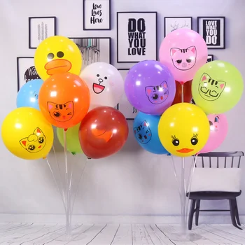

30pcs Cute Printed Big Eyes Smiling Face Latex Balloons Happy Birthday Party Decoration Inflatable Air Balloons for Kids Gift