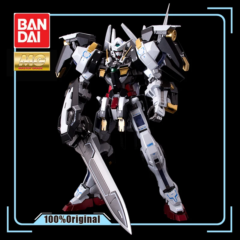 BANDAI MG 1/100 PB 00 GN-001/hs-A01 Avalanche Exia GUNDAM черно-белый Снежный цвет Фигурки Рождественский подарок игрушки