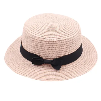 

Sun Hats Small Bee Straw Hat European And American Retro Gold Braided Hat Female Loose Sunscreen Sunshade Flat Cap Visors Hats