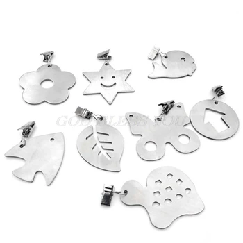 

4pcs Stainless Steel Tablecloth Weights Clips Hanging Buckles Multi-function Clamp for Picnic Table Cloth Drop Shipping