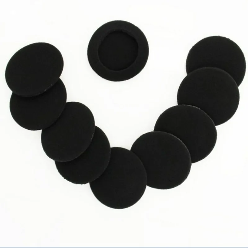 

100Pcs 5cm Foam Earbud Headphone Ear Pads Ear Tips Replacement Sponge Covers For Headset Earphone MP3 MP4 Size Of 5-5.5CM