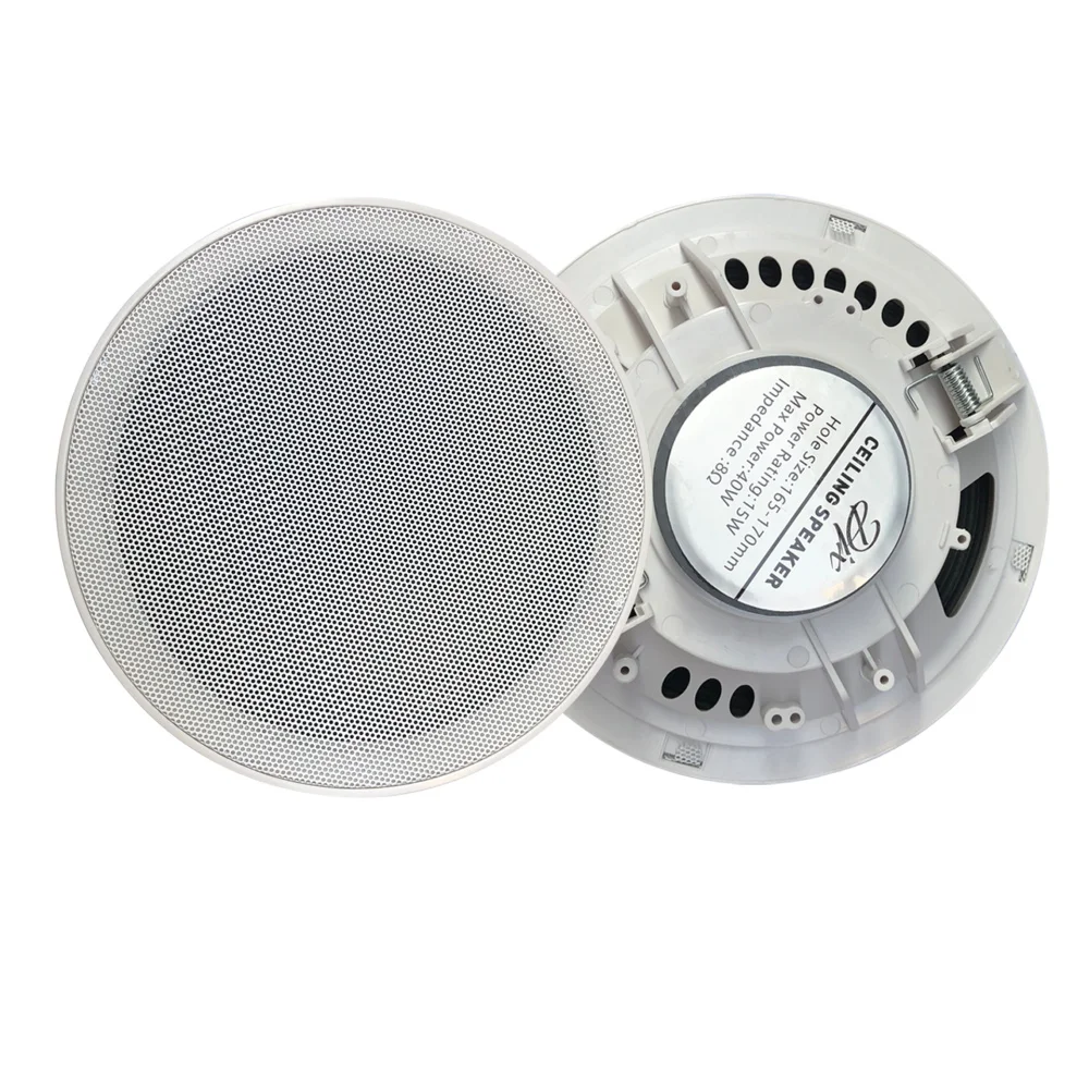 

Bluetooth frameless Ceiling Speaker AC100V-240V suitable home background music systems stores for smart home audio in Miucoco