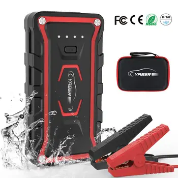 

Yaber Car Battery Jump Starter Power Bank 1600A Auto Jump Starting Device 12V Vehicle Emergency Booster Car Charger Jump Start