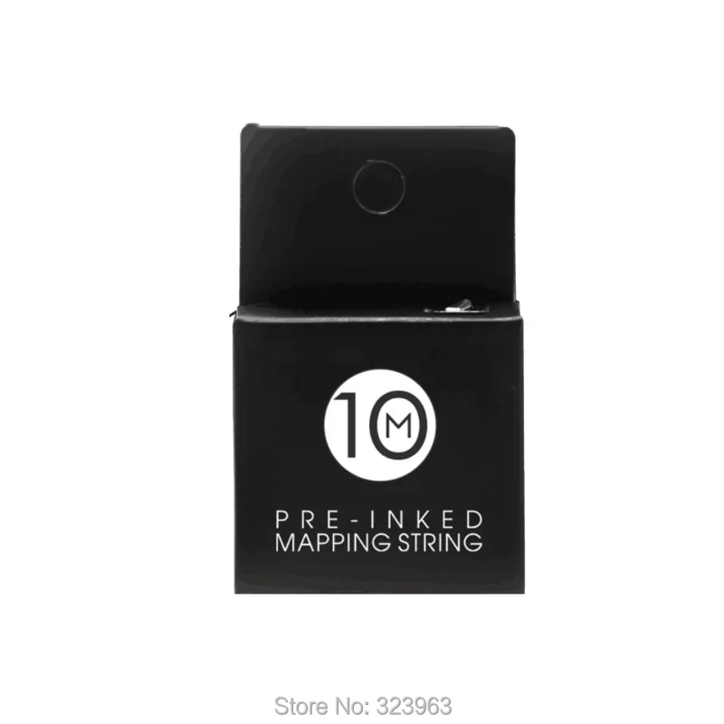 

10M Black Eyebrow Microblading Mapping String for Ruler Permanent Makeup Supplies Mapping Thread Pre-inked