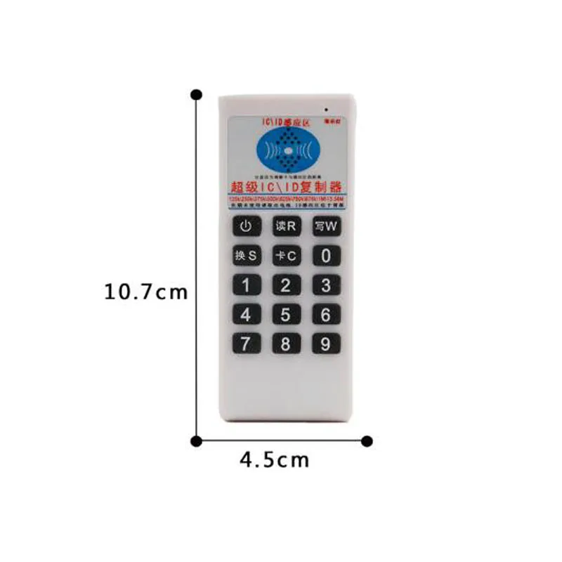 Ручной RFID IC/ID считыватель карт Escritor Copiadora Дубликатор 125 МГц 13,56 кГц Cartão de Control de Acesso