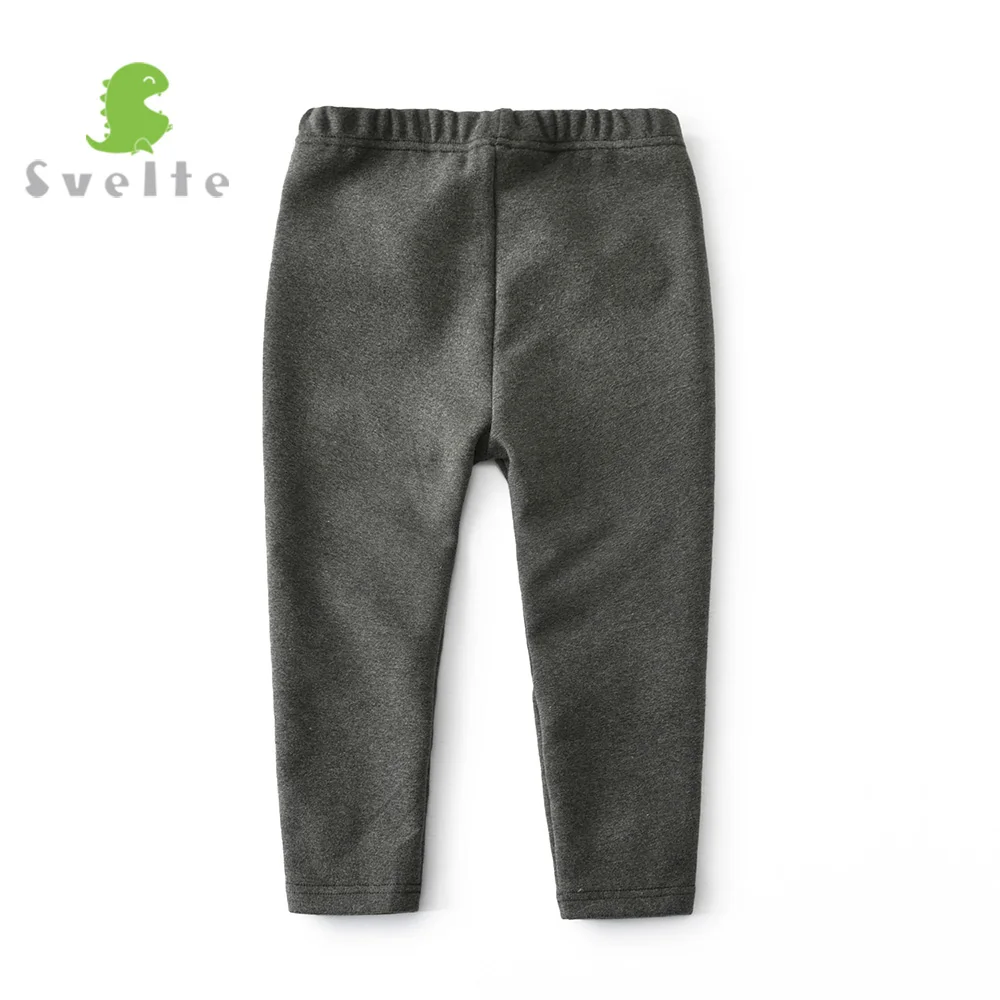 SVELTE/Детские однотонные штаны-шаровары для девочек от 2 до 7 лет, эластичные леггинсы для девочек повседневные брюки с милым рисунком кота и животных