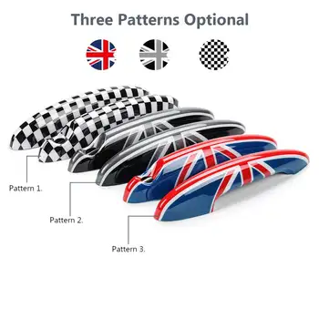 

New 2pcs/Set Car Exterior Door Handle Cover Trim ABS Fits For BMW For MINI Cooper S R50 R53 R56 R57 R58 R59