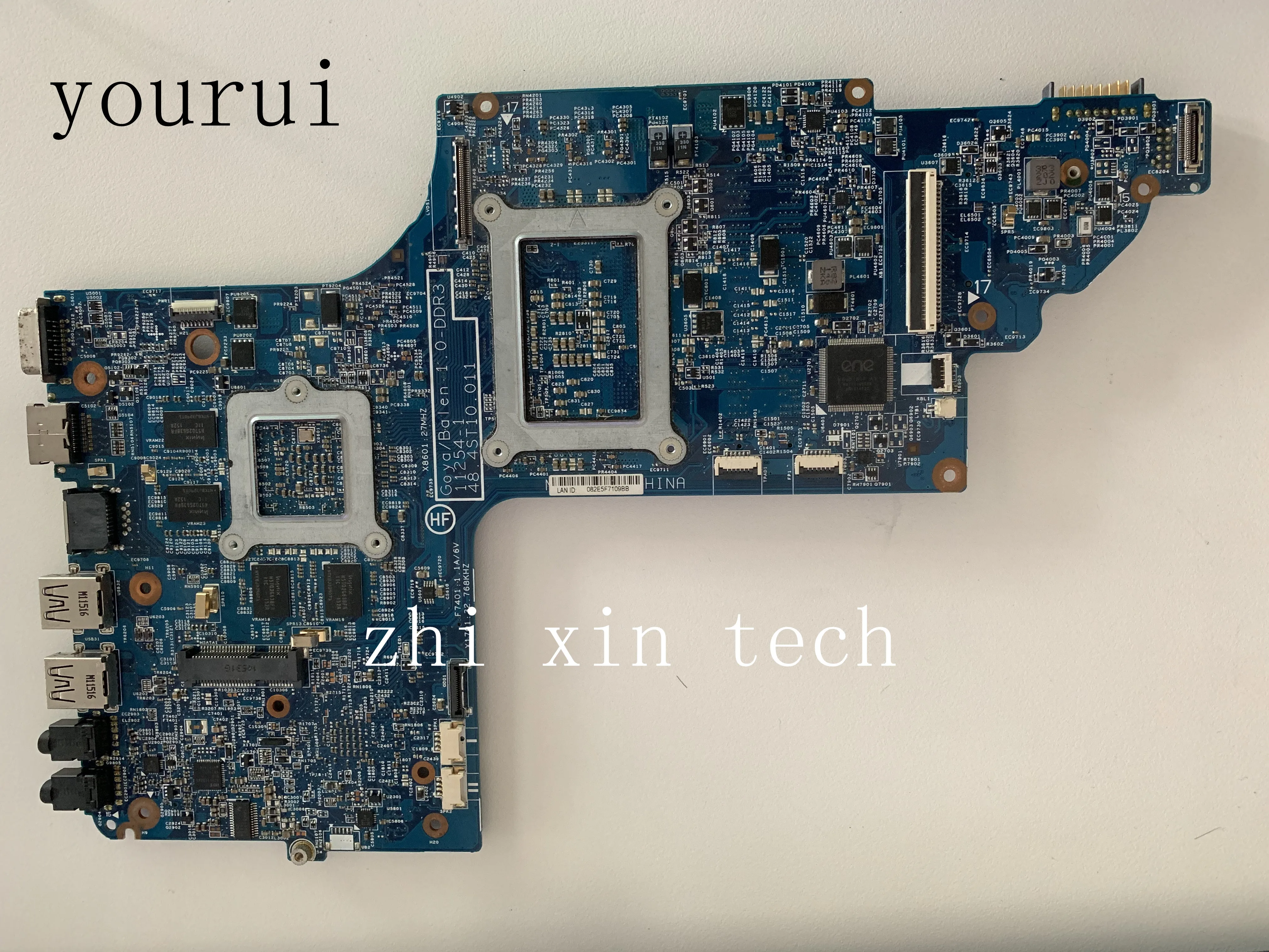 Yourui для hp павильон DV6 DV6-7000 Материнская плата ноутбука 682170-001 682170-501 48.4ST10.011 Материнская плата ноутбука DDR3 тест ОК
