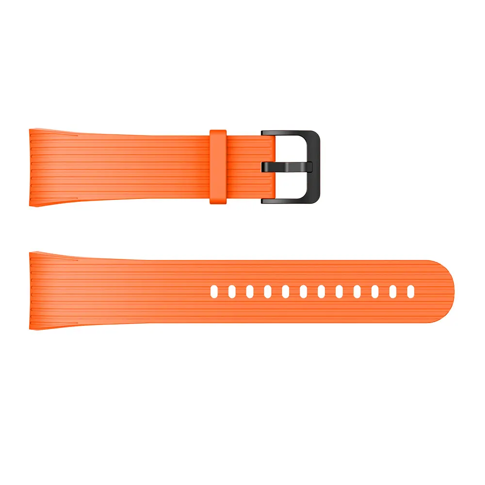 orange Спортивный силиконовый ремешок для samsung gear Fit 2 Pro/Fit 2 Band смарт-часы сменный Браслет для samsung gear Fit2 Pro/Fit2 - Цвет: orange