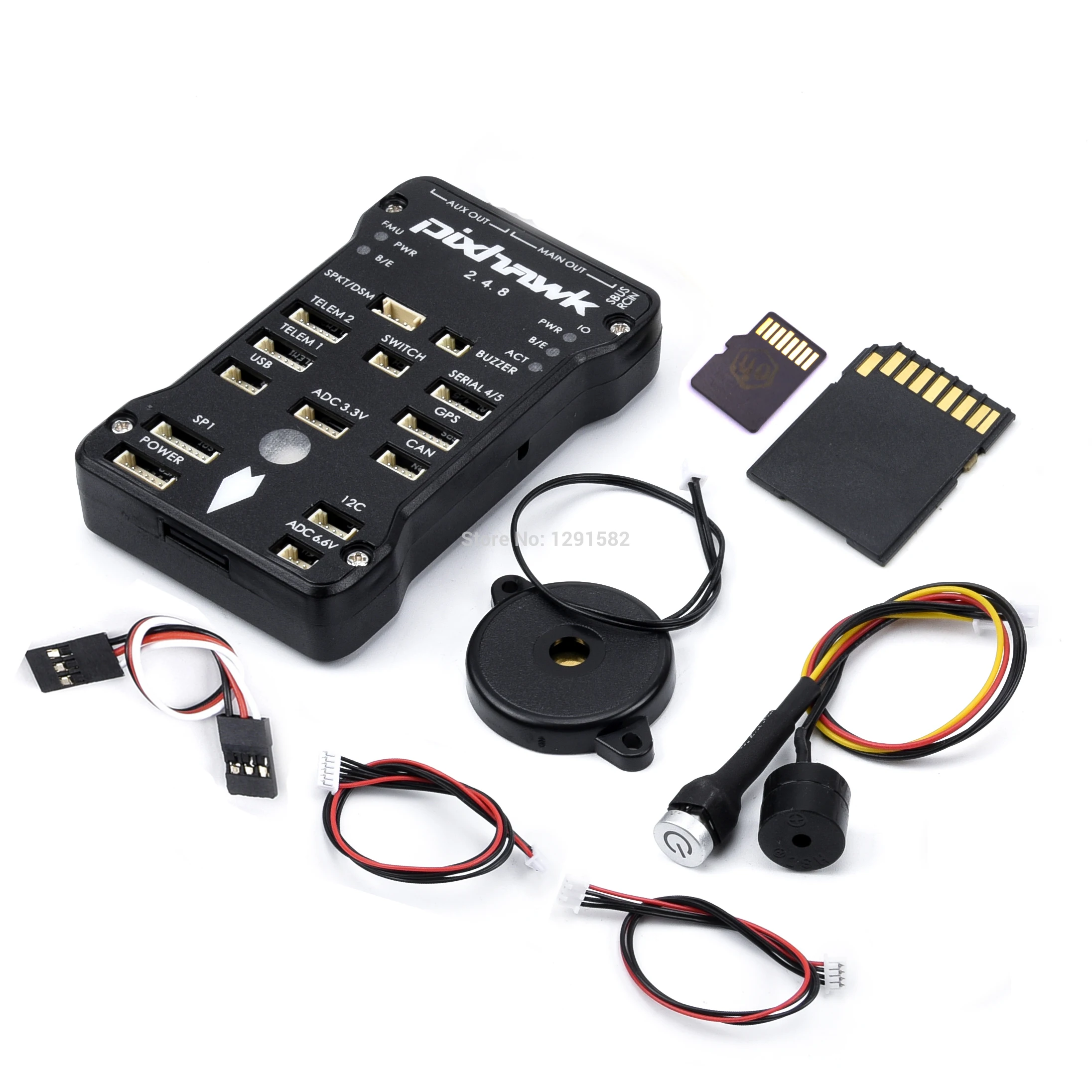 Контроллер полета Pixhawk PX4 для квадрокоптера F450 автопилот PIX 2.4.8 32 бит с