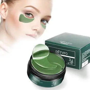 

60pcs Seaweed Eye Mask Anti Wrinkle Crystal Collagen Eye Patches For Eye Care Dark Circles Remove Skin Care
