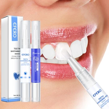 

EFERO Teeth Whitening Pen Serum Toothpaste Toothbrush Cleansing Dental Tools Essence Gel Oral Hygiene Remove Plaque Stains 5ml