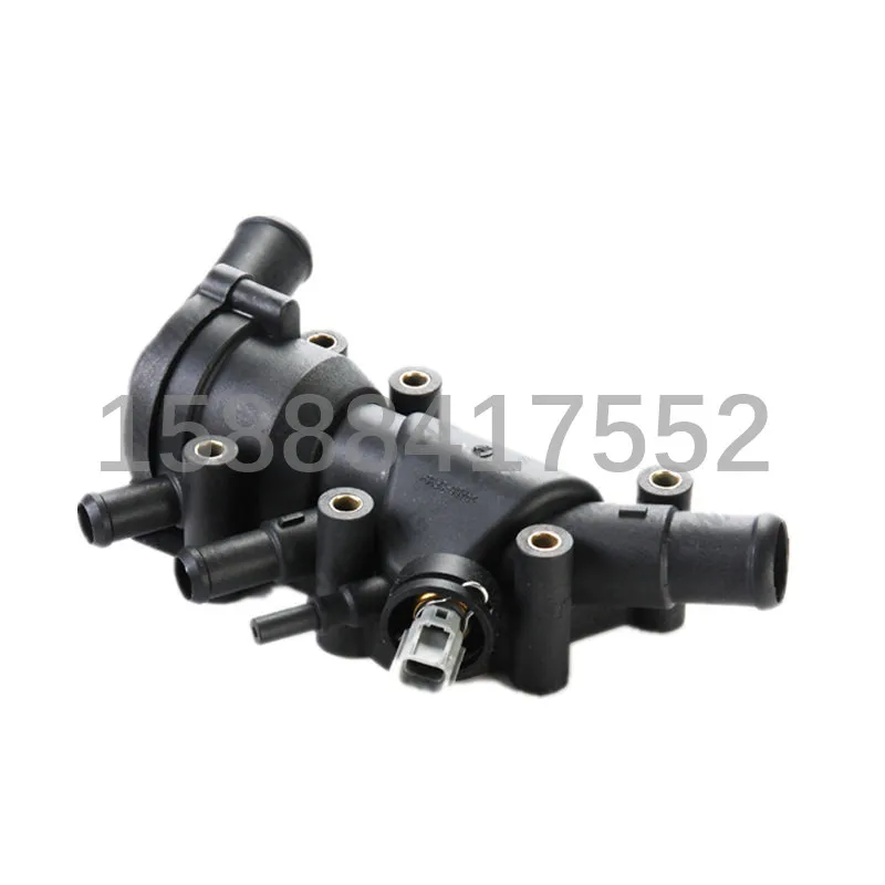 Корпус термостата для FORD KA XS6E 8A 586AH XS6E 8A 586AL XS6E8A586AH; XS6E8A586AL; XS6E8A586AG - Цвет: Бесцветный