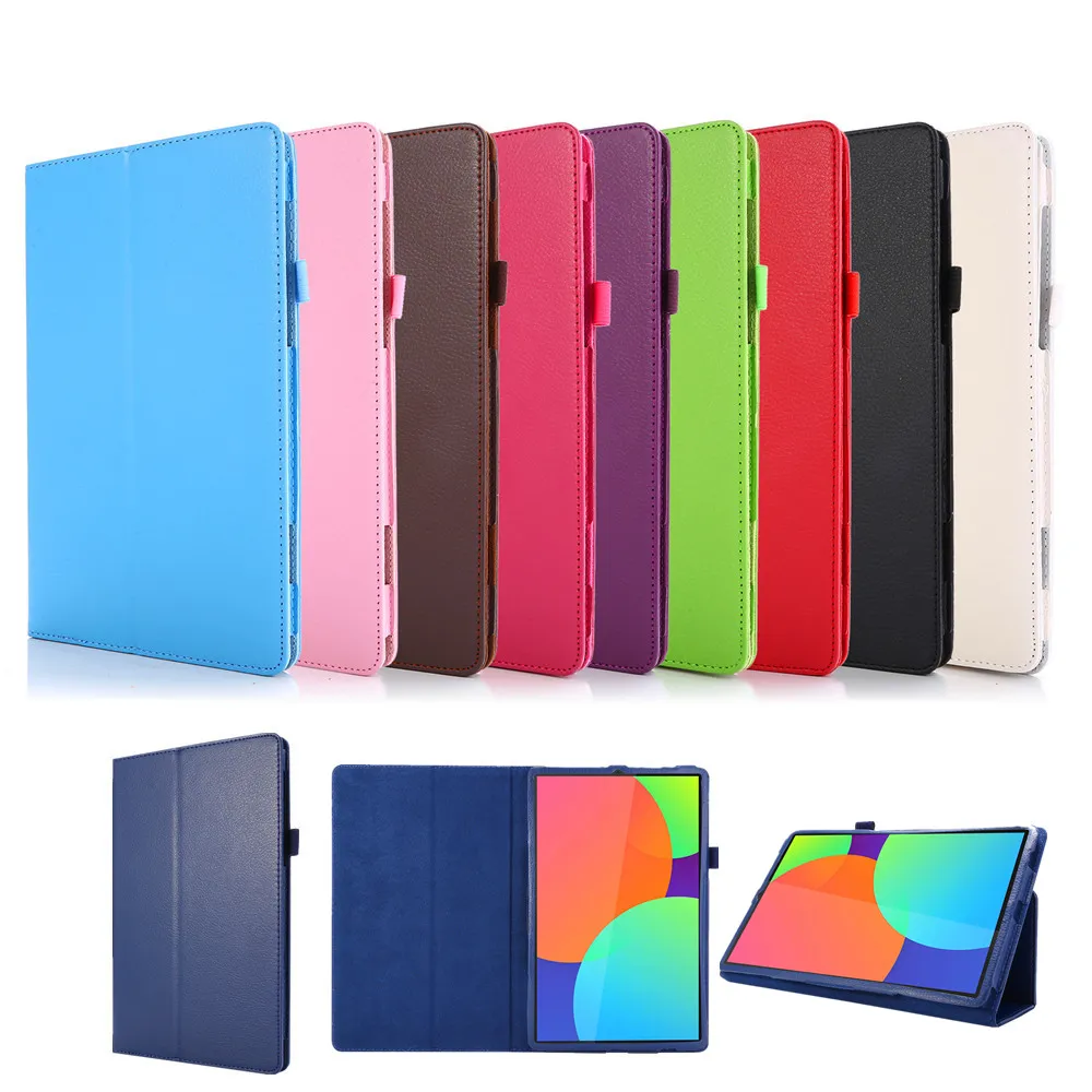 Чехол из искусственной кожи с текстурой личи для Lenovo Tab M10 FHD Plus 10 3 ТБ X606F/X &quot