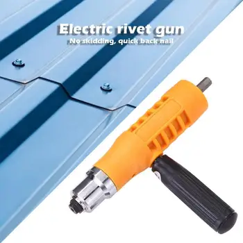 

Electric Rivet Nut Guns Riveting Insert Tool Riveter Drill Adapter Kit Nut Tools Home Decoration Automobile Industry