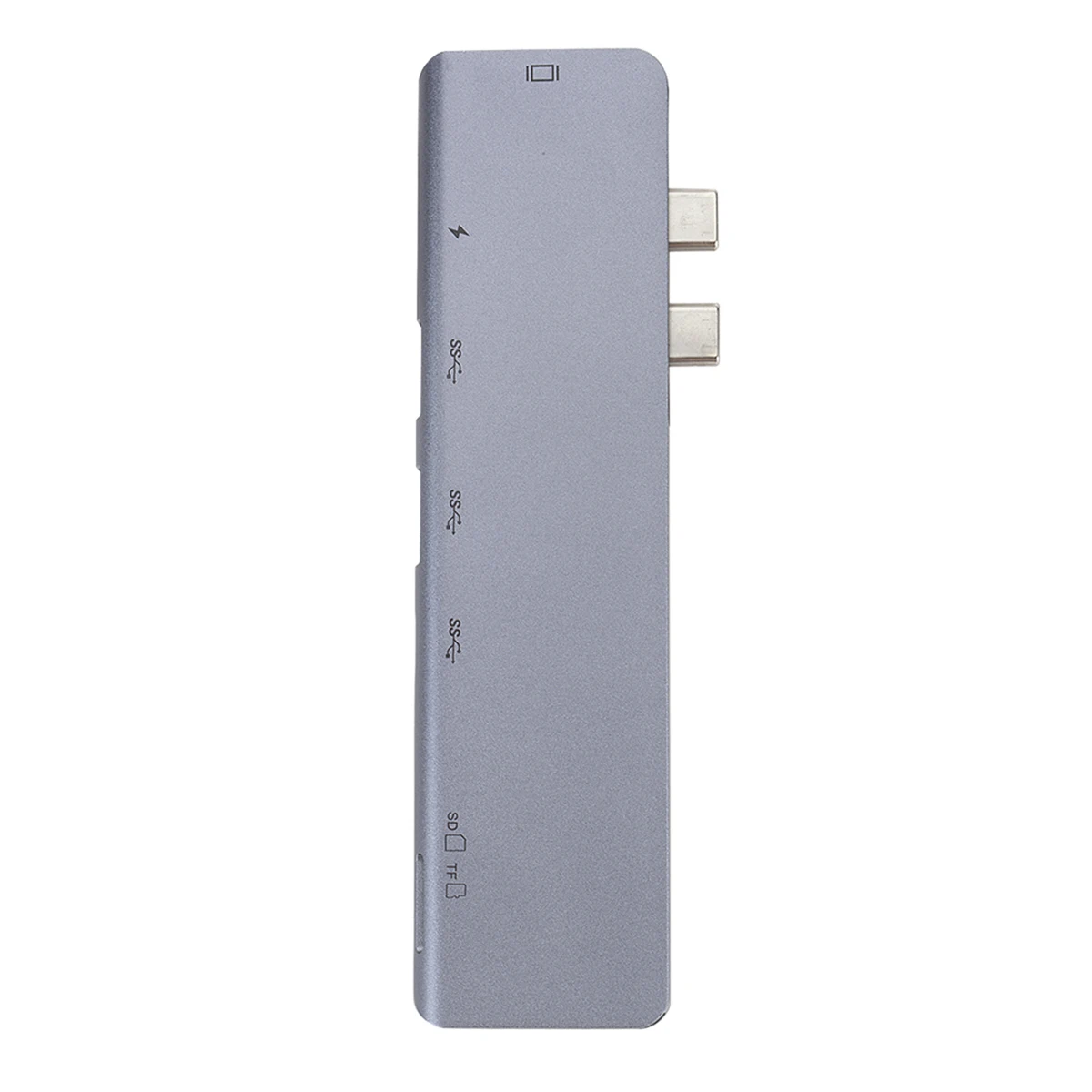 7 в 1 Высокоскоростная передача usb-хаб type C к HDMI USB3.0 PD зарядный концентратор TF кардридер алюминиевый сплав оболочка концентратор
