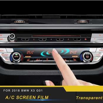 

For 2018 BMW X3 G01 X4 G02 Auto Car A/C Air Panel Monitor Screen Protector Film Cover Trim Stickers Interior Accessories