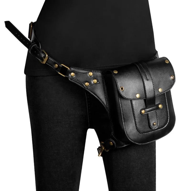 BXX/пара панк Chestpack Ретро сумка через плечо рок для мужчин и женщин Готический Фанни пакеты тактический карманный мотоцикл ноги пакет 19K-a96