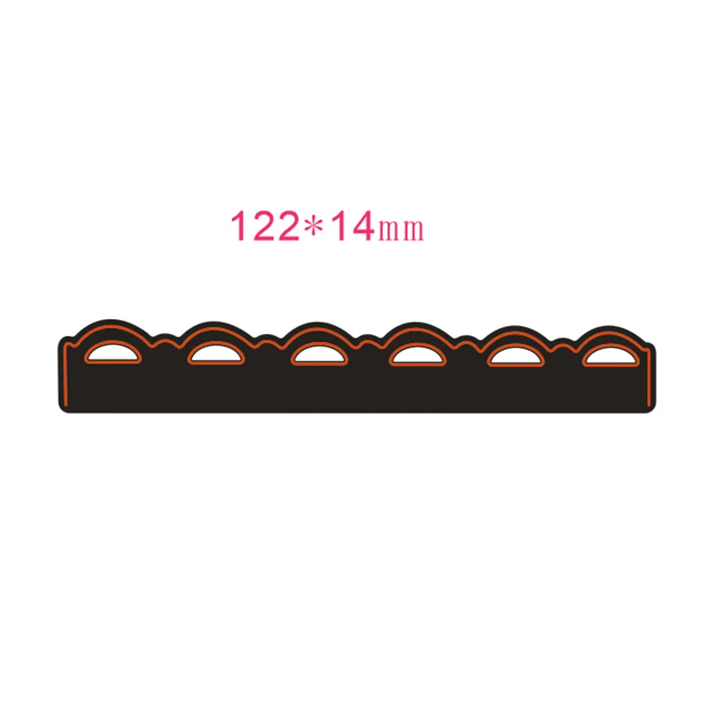 

Lace Cutting Dies Making Scrapbook Greeting Card edge Lace Hollow Border Metal Cutting Dies Stencil Frame Embossing Template