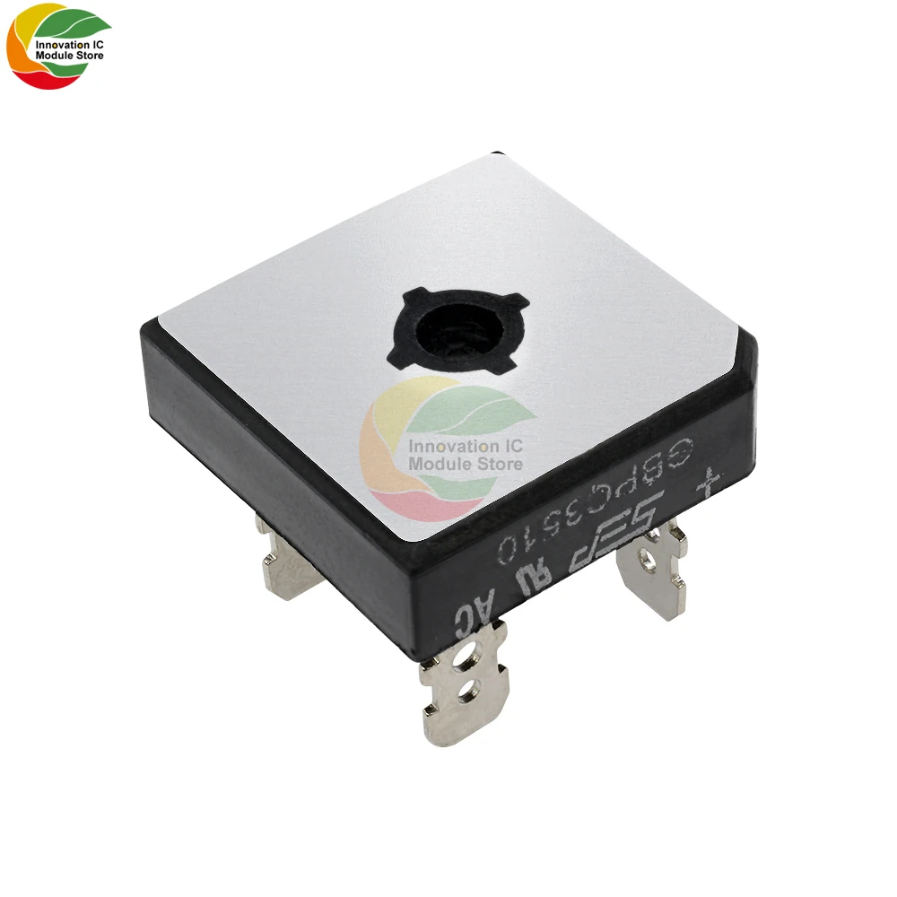 GBPC3510-1000V/35A-bridge Rectifier Rectifier Bridge Stack In-line Square Bridge With Heat Sink Power Diode