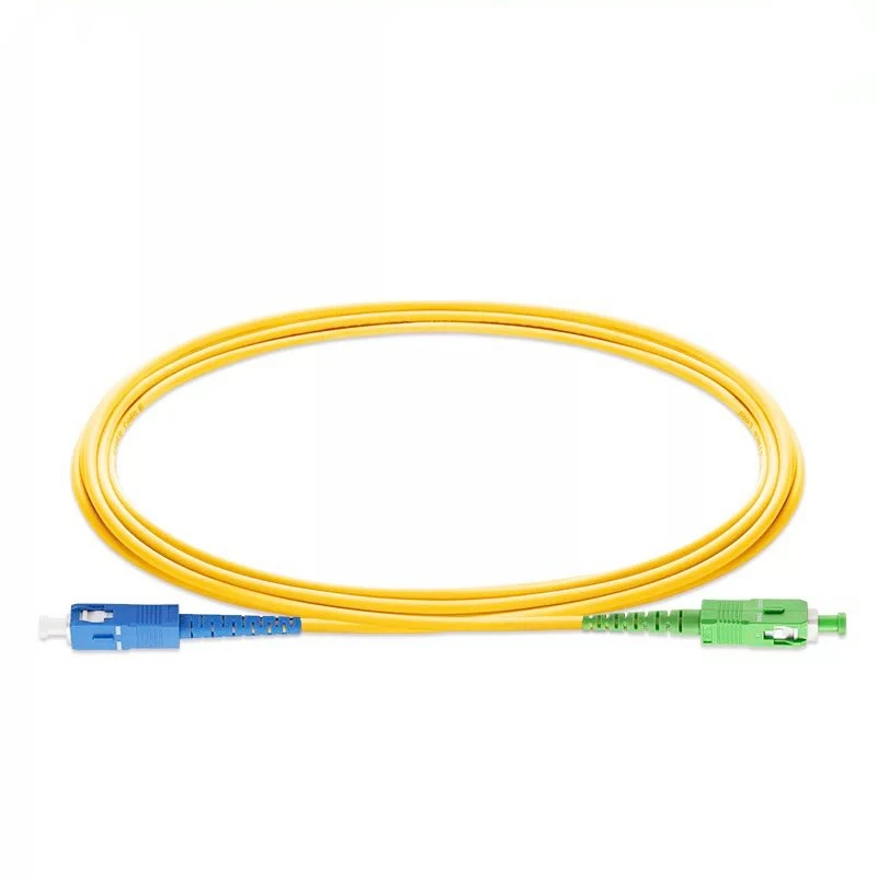 

SC/UPC-SC/APC-SM Singlemode Simplex Fiber Optic Jumper LSZH Optic Patch Cord Cable