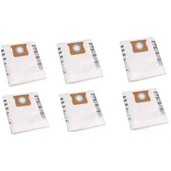 

6 Pcs Universal Dry Vac Dust Bag 5 to 8 Gallon Vacuum Cleaners for Shop Vac 5-8 Gallon Ridgid VF Dust Bags