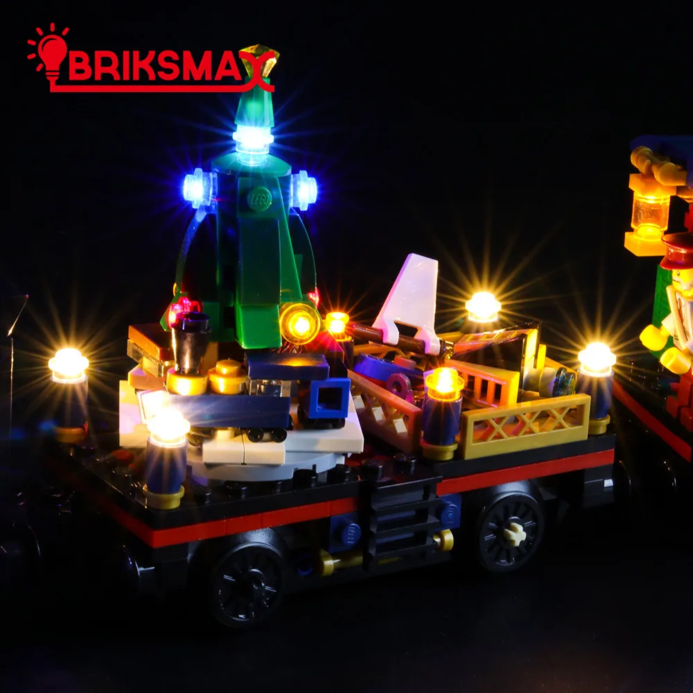 BriksMax Led светильник Набор для Creator 10254 зимний праздник поезд светильник ing набор совместим с 36001(не включает модель