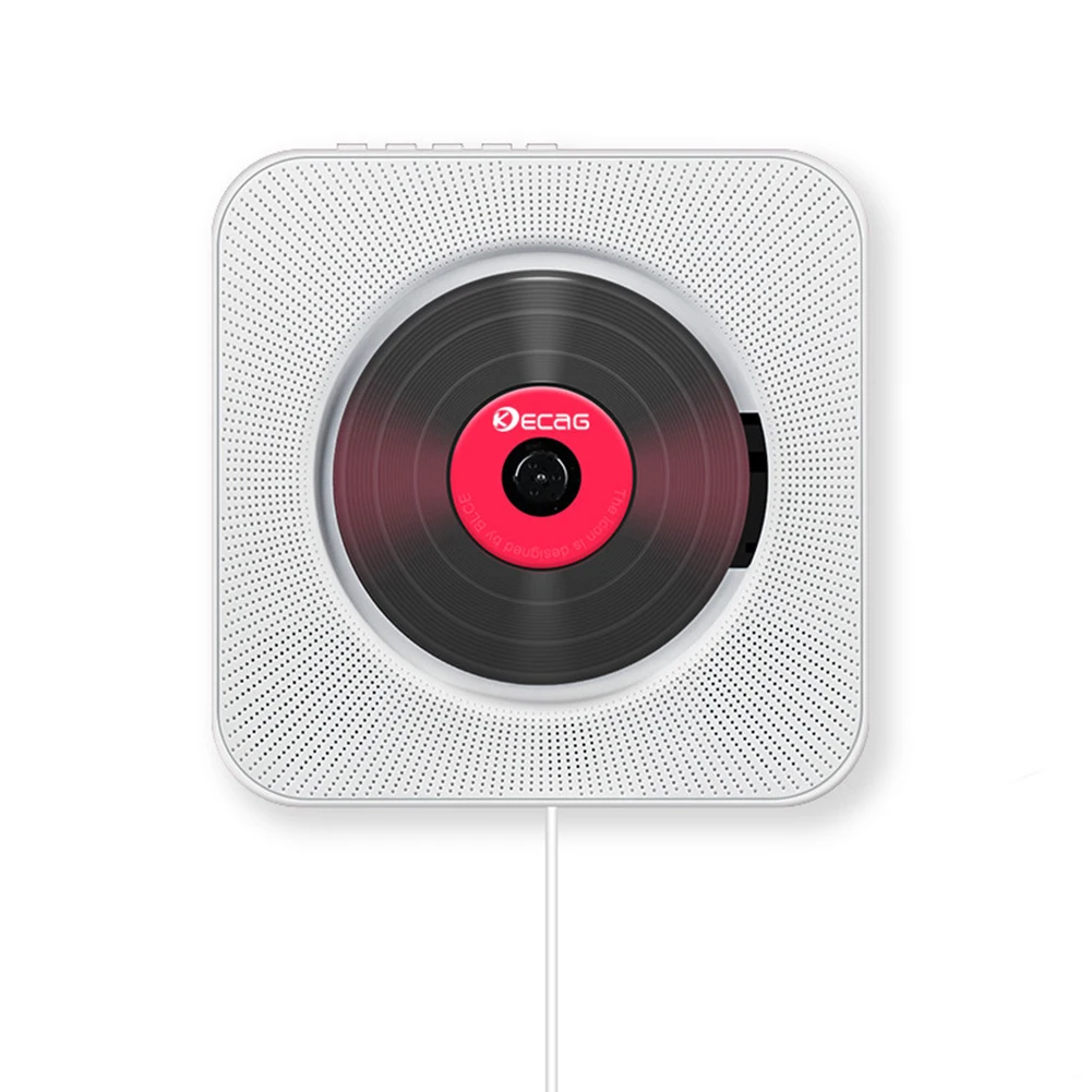 

CD Player Wall-mounted Antenatal Training English with Remote Control FM Radio Built-in HiFi SpeakersB MP3