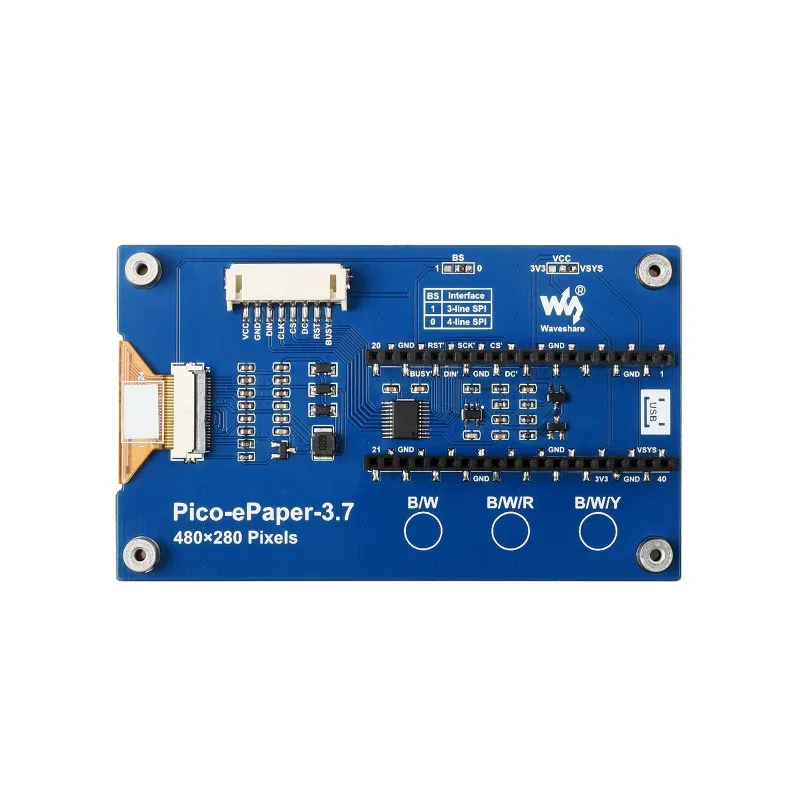 Pico-e-  3.7 ġ e-Ink ÷ ,   ڿ, 4 ׷  480  280 ػ, κ  ħ 