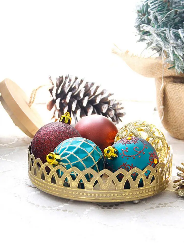 20 шт небьющиеся Подвески на рождественскую елку большие висячие шары украшения 6