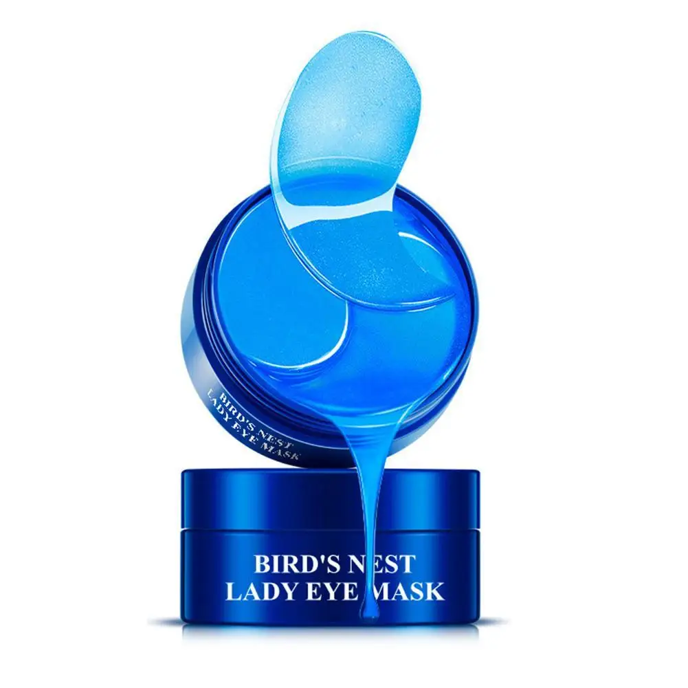 

Anti-aging Eye Mask Gold Crystal Collagen Pearl Eye Patches For Eyes Care Anti Wrinkle Dark Circles Remove Eye Mask Gel 60pcs