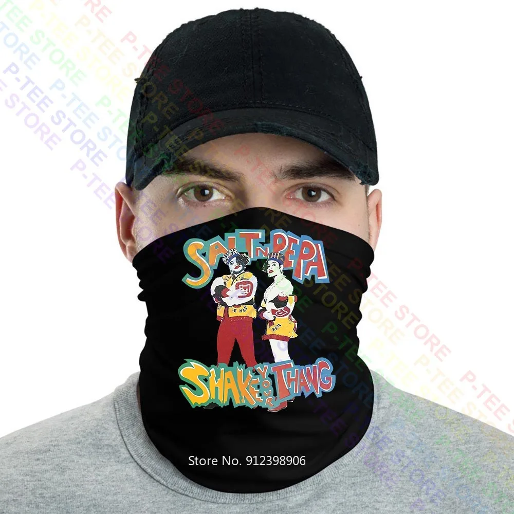Белая 1988 черная бандана с надписью Shake Your Thang маска для шарфа шеи гетры чехол рта |