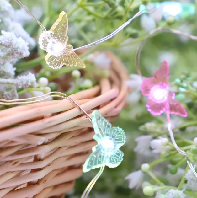 Зеленый LED Garland Light String Fairy Snowflake Lights String Hanging Ornaments Christmas Tree Party Home Indoor Outdoor Garden Decor - Испускаемый цвет: Зеленый