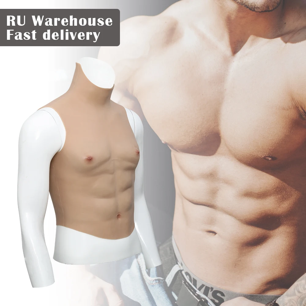 大感謝価格 Cyomi リアルな人工筋肉 服装倒錯者 トランスジェンダーのための偽の皮膚の腹 マッチョの胸を備えたリアルな人工筋肉スーツ オンラインストア価格 Www Iwatch Tn