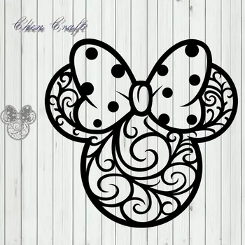 

Metal Cutting Dies Butterfly and Mickey head Stencil For DIY Scrapbooking Photo Album Embossing Paper Cards Crafts Die Cuts