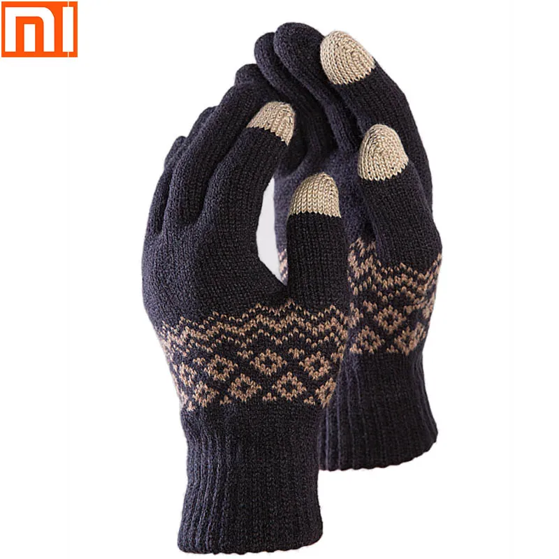 Xiaomi mijia мобильный телефон перчатки для сенсорного экрана теплые Умные на экране