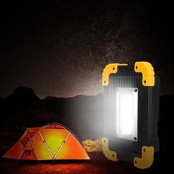 

Super bright COB LED Work Lamp Portable Outdoor Camping Light 4 Modes Outdoor Emergency Lights Work Lamp