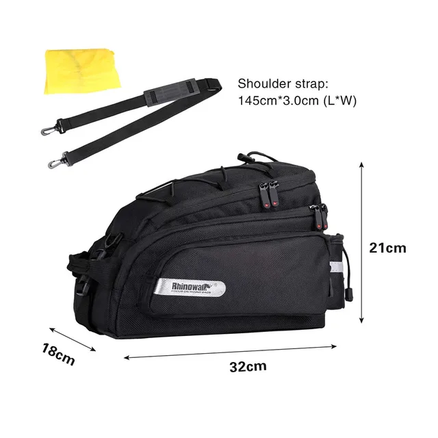 Sac de Transport Rhinowalk Pour Une Poche de Rangement de Vélo Pliante