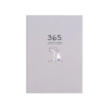 

Cute Stationery Notebook 365 Planner Weekly Monthly Daily Diary Planner Notebooks Journals Business Office School Supplies DXAB