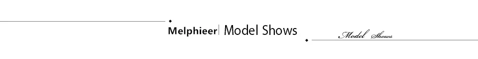 Melphieer model shows