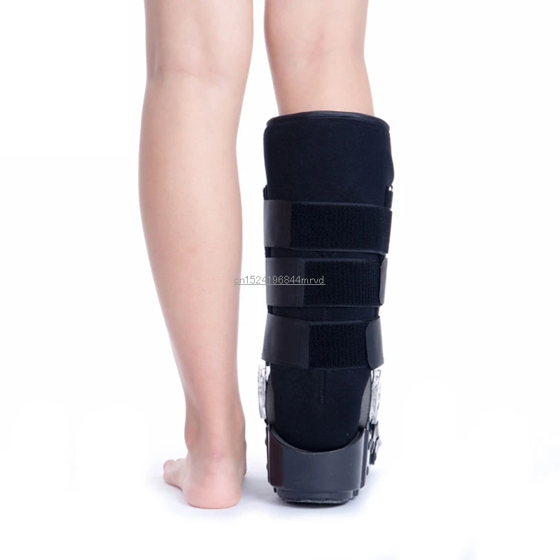 Balloon Achilles tendon boots with adjustable angle of shoelace winch chuck protector for leg ankle sprain