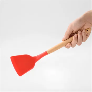 

11Pcs/Set Silicone Cooking Tool Sets Egg Beater Spoon Spatula Oil Brush Kitchenware Kitchen Utensils Sets For Kitchen
